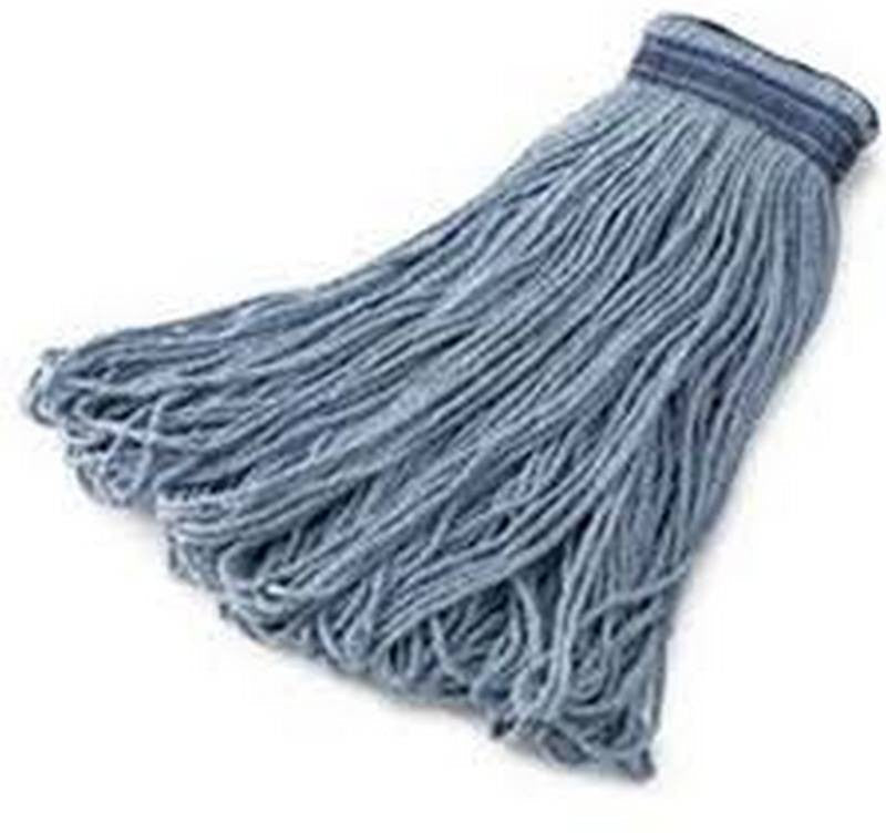 TiSA - 48" Blue Synthetic Dust Mop Refill, 12/cs - TS8048