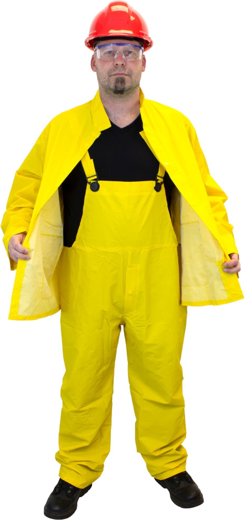 Safety Zone - 3 PC X-Large PVC Rainsuit - W335PPXL