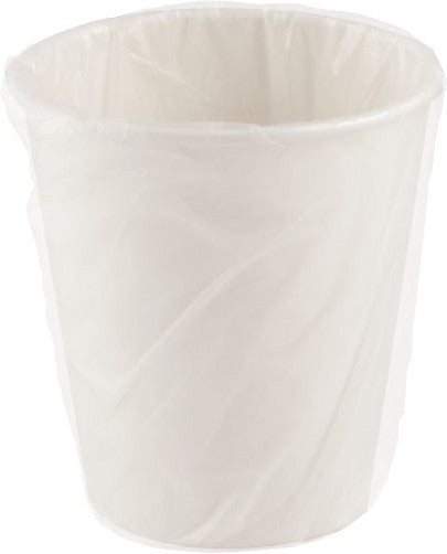 8 Oz Individually Wrapped Paper White Hot or Cold Cup, 500/Cs - MRC23355